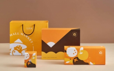 三小市集烘焙包裝設計效果圖