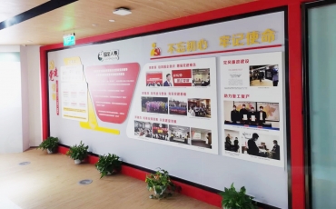 國寶人壽黨建文化墻制作