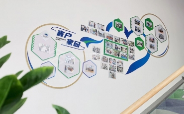 渤海銀行深圳龍華紅山府支行企業(yè)文化墻