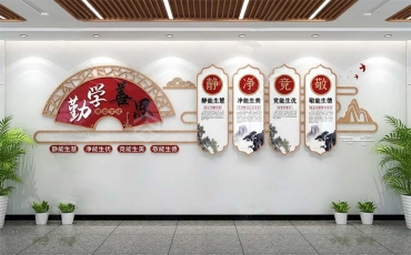 深圳福田學(xué)校班級文化墻設(shè)計圖片賞析