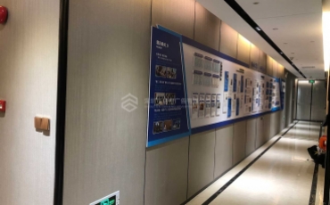 CEC中電集成海歸創(chuàng)業(yè)港文化墻及LOGO墻上墻實(shí)景圖