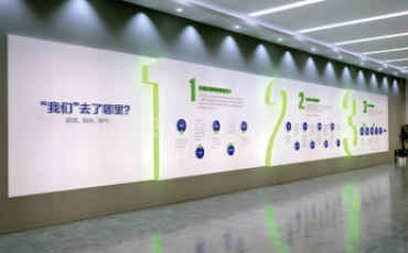 公司文化墻設計費是怎么樣的收費標準